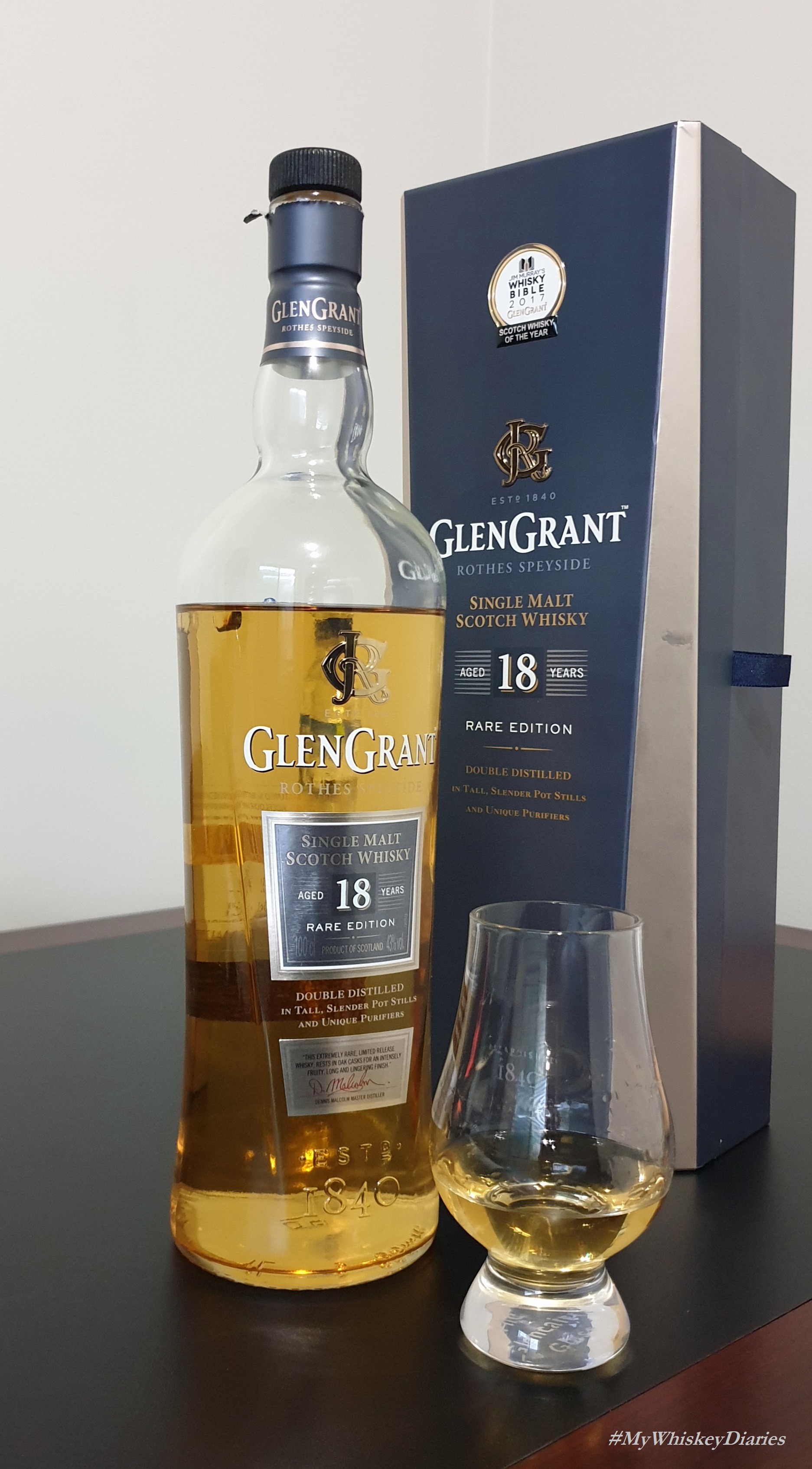 Review : Glen Grant 18 Rare Edition – Uisce Beatha | My Whisk'e'y